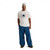 Burton 50/50 80s Powdershell 3L Pant Mens in Selvedge Blue