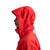 Burton 50/50 80s Powdershell 3L Jacket Mens in Selvedge Blue Performer Red