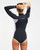 Roxy 1.5MM Rise Natural Long Sleeve CZ Springsuit Womens in Viola