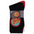 Santa Cruz Bold Shadow Dot Crew Sock 4 Pack 2-8US Boys in Black White Grey