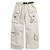 Burton Zeb Powell 2L Baggy Cargo Pant in Lunar Sand