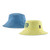 Patagonia Baby Sun Bucket Hat in Island Turtle Lemon Zest