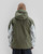 Beyond Medals Ripstop Cargo Jacket 2027 in Dark Green