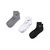Nike Everyday Cushion Ankle Sock 3 Pack Mens in Multi Grey White Black