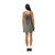 Afends Vania Mini Dress Womens in Cedar Blue Check