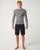 Rip Curl E-Bomb 1.5MM Long Sleeve Wetsuit Jacket Mens in Charcoal Grey