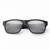 Otis High Tide Sunglasses in Matte Black Grey