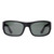 Otis Concrete Wave Sunglasses in Matte Black Grey Polarised