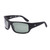 Otis Concrete Wave Sunglasses in Matte Black Grey Polarised