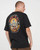 The Mad Hueys Caught Fk Skull Tee Mens in Black