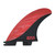 FCS II Carissa Moore PC Large Tri Fin Set in Watermelon