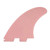 FCS II Performer Twin+1 PG S-M Fin Set in Blush