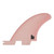 FCS II Performer Twin+1 PG S-M Fin Set in Blush