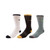 Salty Crew Fishsticks 3 Pack Socks Mens in Multi Coloured