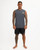 Quiksilver Tai Uru Muscle Mens in Iron Gate