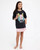 Roxy Mermaid Tee Girls in True Black