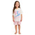 Roxy Teenie Weenie Hula Wave Rider Tee Girls in Cloud Dancer