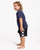 Quiksilver Sun Soaked Tee Junior Boys in Mood Indigo
