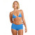 Roxy No Doubt Fixed Bikini Top Womens in Cobalt
