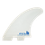 FCS II Performer Twin+1 PG M-L Fin Set in White