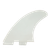 FCS II Performer Twin+1 PG S-M Fin Set in White