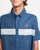 Quiksilver Genetic Short Sleeve Shirt Mens in Dark Denim