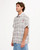 Quiksilver Young Guns Audio Short Sleeve Shirt Mens in Gray Violet