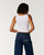 Rip Curl Echo Wave Y2K Tank Womens in White