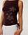 Rip Curl Echo Wave Y2K Tank Womens in Fudge