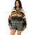 Oneill Cordin Printed Fleece Jacket Womens in Multi