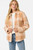 Oneill Zuma High Pile Fleece Shirt Womens in Peach Light