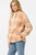 Oneill Zuma High Pile Fleece Shirt Womens in Peach Light