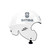 Simba Sentinel Surf Helmet in Pearl White Logo