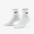 Nike SB Everyday Cushion Ankle Sock 3 Pack Mens in White Black