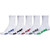 Globe Stealth Crew Sock 5 Pack Boys in White