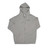 Trigger Bros Embroidered LW Zip Hoodie Mens in Grey Marle