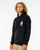 Rip Curl Search Icon Hoodie Mens in Black