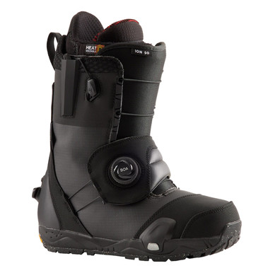 Burton Ion Step On Snow Boots 2024 Mens in Black - TRIGGER BROS