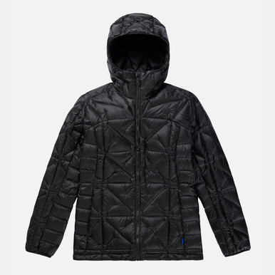 Burton AK Baker Down Hooded Insulated Jacket Womens in True Black