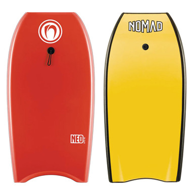 Nomad Neo EPS 36in Bodyboard in Red Yellow