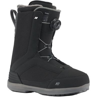 K2 Raider Boa Snow Boots 2026 Mens in Black - TRIGGER BROS