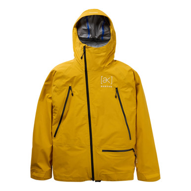 美品BURTON ak gore-tax Jacket Burton AK Kalausi Gore-Tex 3L Jacket 2025 Mens in Goldenrod