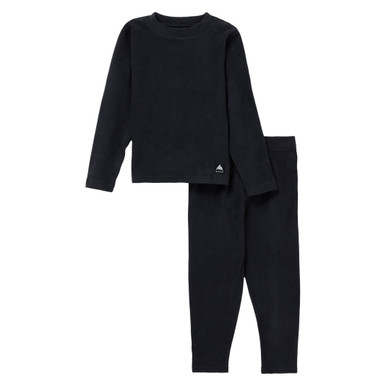 Burton Toddlers Heavyweight Base Layer Fleece Set in True Black