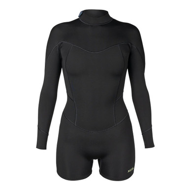 Xcel 2MM Axis Boy Short Long Sleeve BZ Springsuit Womens in Black