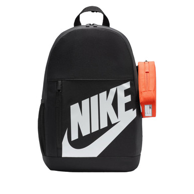 Nike Elemental 20L Older Kids Backpack in Black Orange White