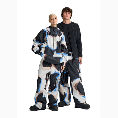 Burton AG 2L Gore-Tex Flyrail Pant 2026 in Large Acidic Watercolor