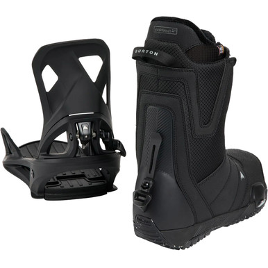 Burton Step On Package Boot + Binding Mens in Black