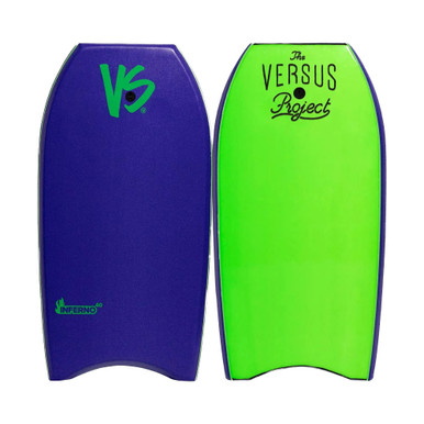 VS Inferno 40in Bodyboard in Dark Blue Fluro Green