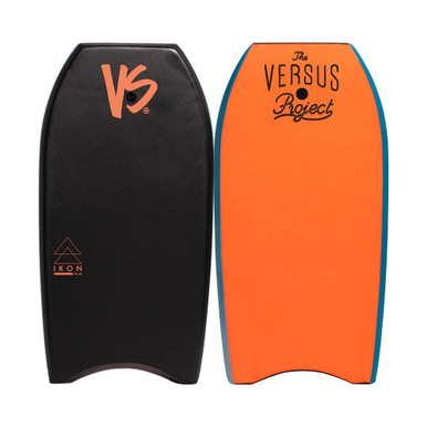 VS Ikon 38in Bodyboard in Black Fluro Red