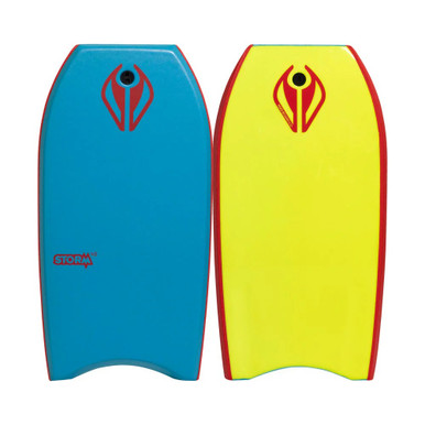NMD Storm 40in Bodyboard in Sky Blue Red Fluro Yellow